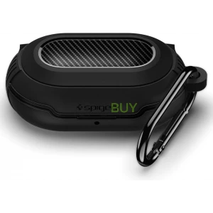 Spigen Rugged Armor Designed for Galaxy Buds Plus Case  - Matte Black