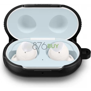 Spigen Rugged Armor Designed for Galaxy Buds Plus Case  - Matte Black