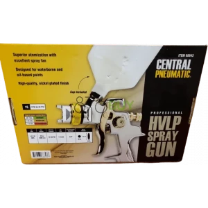 Central Pneumatic Professional HVLP Auto Paint Restoration Spray Gun 20 oz