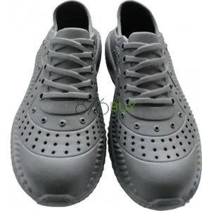 Gray Plastic Men's Shoes (Size 12)