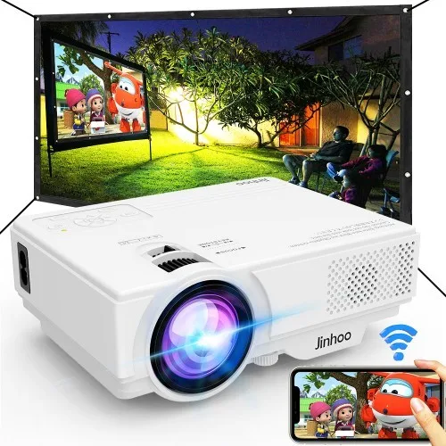 Jinhoo WiFi Projector with 100