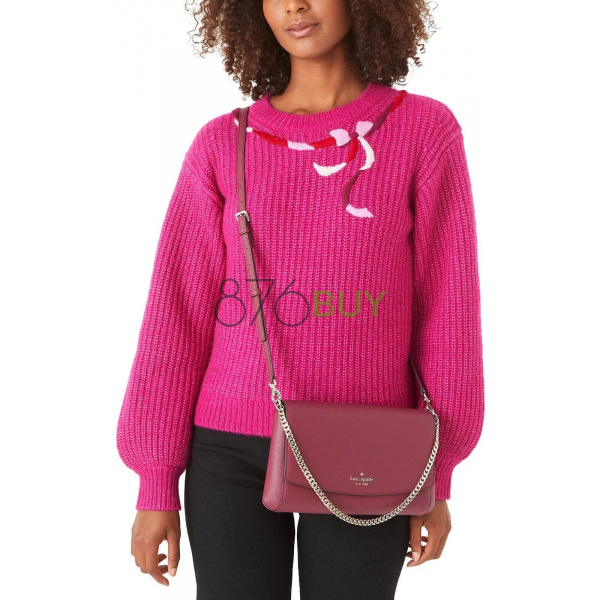 Kate Spade Laurel Way Greer Saffiano Leather Crossbody Bag Purse Handbag - Image 3