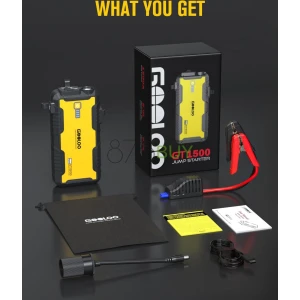 GOOLOO Car Jump Starter, 1500A
