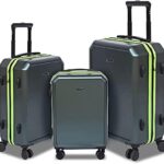Feybaul Luggage 3 Piece Hardside Suitcase Set