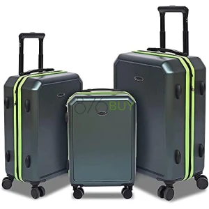 Feybaul Luggage 3 Piece Hardside Suitcase Set