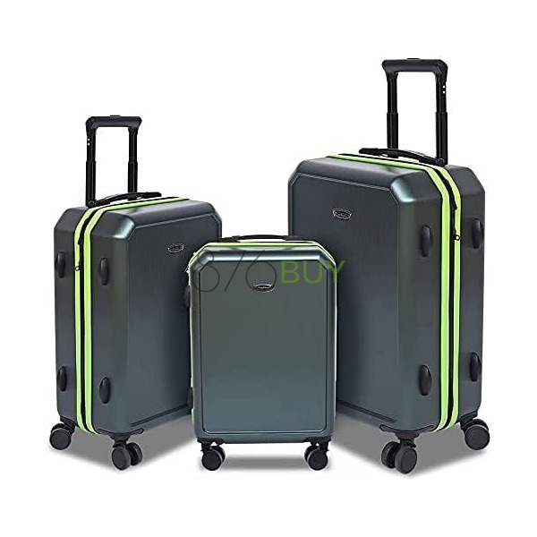 Feybaul Luggage 3 Piece Hardside Suitcase Set