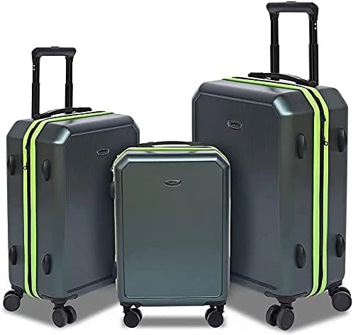 Feybaul Luggage 3 Piece Hardside Suitcase Set