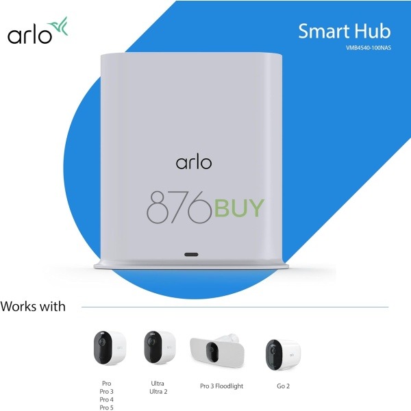 Arlo Pro Smart Hub Gateway White - Image 4