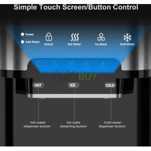 3 in 1 Portable Ice Maker with Hot/Cold Water Dispenser