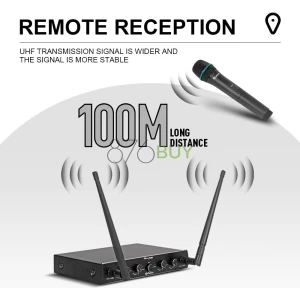 D Debra Audio Wireless Microphone System Pro