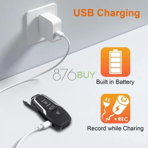 Keyfob 128GB Hidden Video Camera