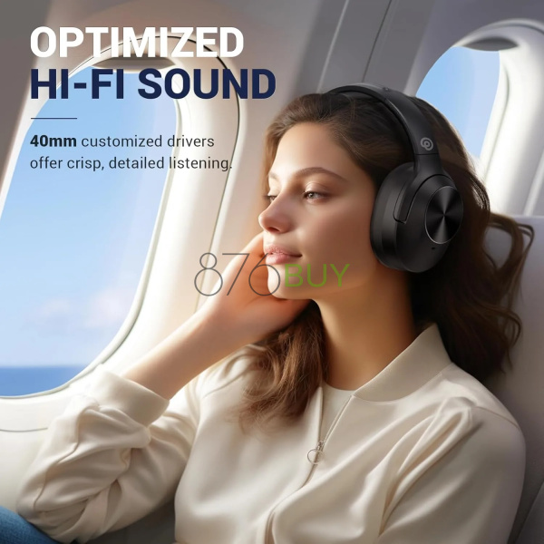 Vibeadio Hybrid Active Noise Cancelling Headphones - Image 5