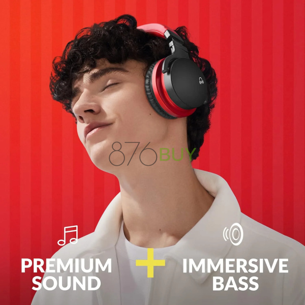 MOVSSOU E7 Active Noise Cancelling Headphones Bluetooth Headphones - Image 4