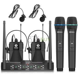 D Debra Audio Wireless Microphone System Pro