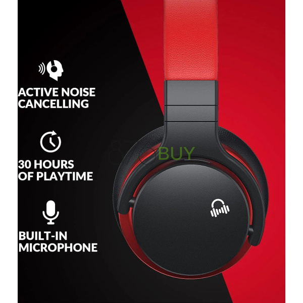 MOVSSOU E7 Active Noise Cancelling Headphones Bluetooth Headphones - Image 5