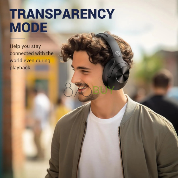 Vibeadio Hybrid Active Noise Cancelling Headphones - Image 2