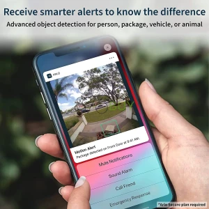 Arlo Essential Wire-Free Battery Operated Video Doorbell