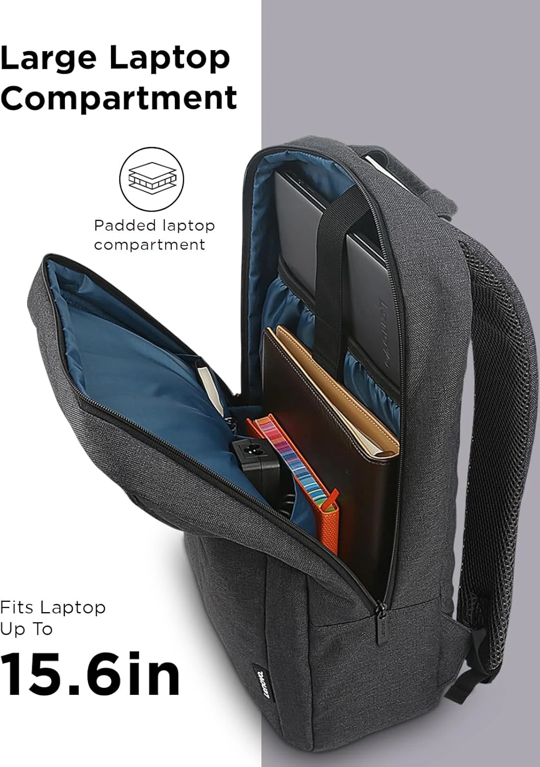 Lenovo Laptop Backpack B210, 15.6-Inch Laptop - Image 4