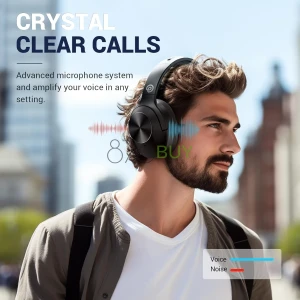 Vibeadio Hybrid Active Noise Cancelling Headphones