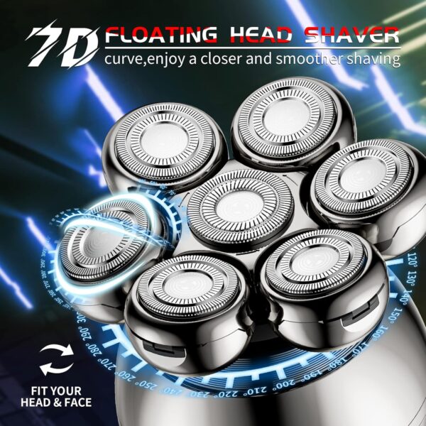 Tatayo Electric 5 in 1 Bald Head Shaver - Image 4