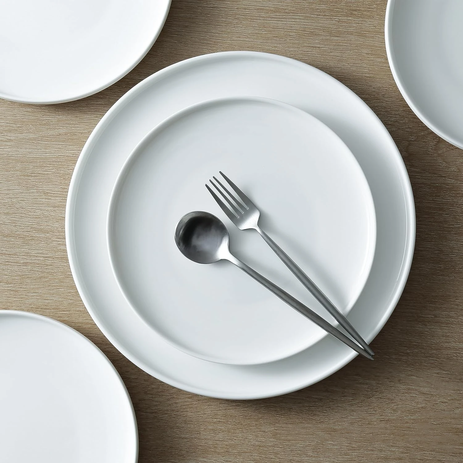 WhiteStone Lain Quinn Bone China 12-Piece Dinnerware Set - Image 5