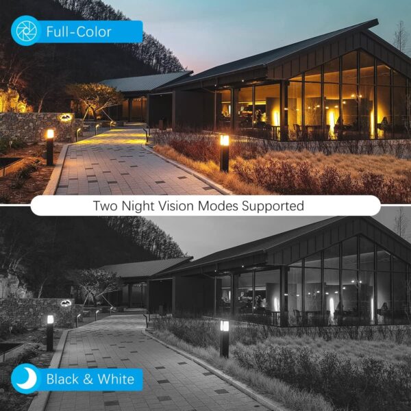 OOSSXX Solar Outdoor Security Camera, WiFi 360° - Image 4