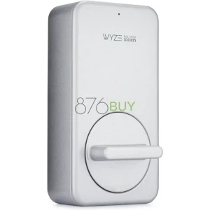 Wyze - Lock Smart Lock Wi-Fi Retrofit Deadbolt with App/Keypad/Voice Assistant Access - Silver