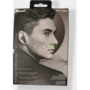 Art + Sound Bluetooth True Wireless Pro Ear Buds with Charge Case