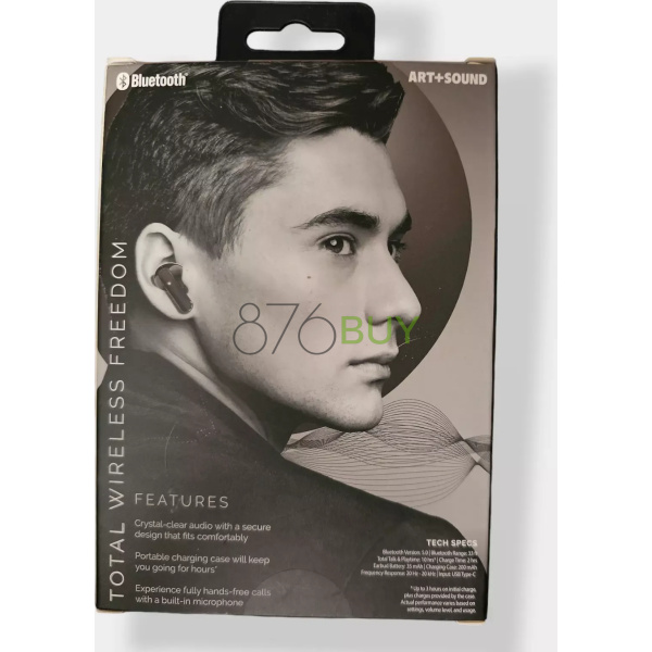 Art + Sound Bluetooth True Wireless Pro Ear Buds with Charge Case - Image 4