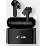 Art + Sound Bluetooth True Wireless Pro Ear Buds with Charge Case