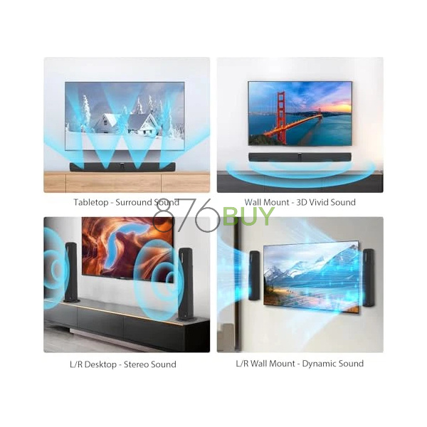 Assistrust 32 inch Separatable Soundbar System - Image 2