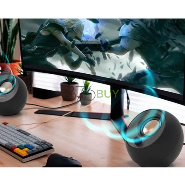 Creative Pebble 2.0 USB-Powered Desktop Speaker - Image 2
