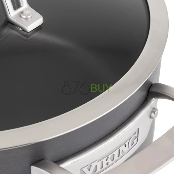 Viking Non Stick 8 Quart Hard Anodized Stock Pot - Image 2