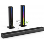 Wohome 2.2 Sound Bar for TV with Built-in Subwoofers