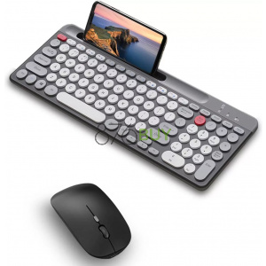 LORERAN 2.4G/Bluetooth Wireless Keyboard and Mouse Combo