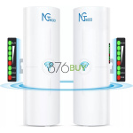 NGTeco 5KM Point-to-Point Outdoor WiFi Gigabit Wireless Bridge