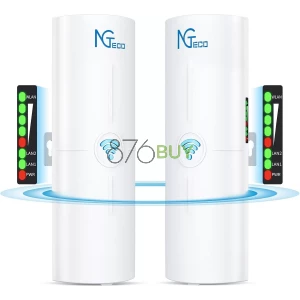 NGTeco 5KM Point-to-Point Outdoor WiFi Gigabit Wireless Bridge