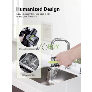 Aeitto Cold Press Juicer, Quiet Masticating Juicer with Triple Modes - Black