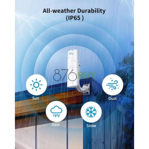 NGTeco 5KM Point-to-Point Outdoor WiFi Gigabit Wireless Bridge