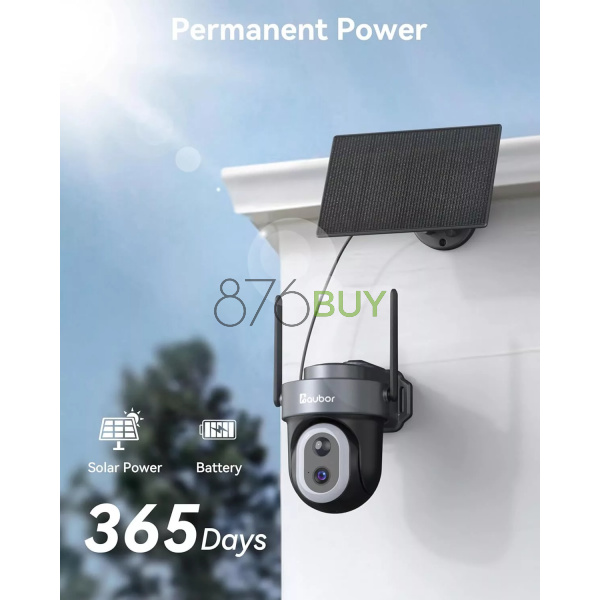 AUBOR Wi-Fi Solar Security Camera - Image 4