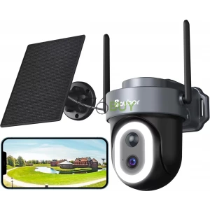 AUBOR Wi-Fi Solar Security Camera