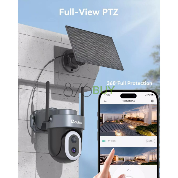 AUBOR Wi-Fi Solar Security Camera - Image 8