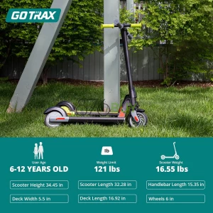 Gotrax GKS Lumios Electric Scooter for Kids