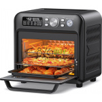 TaoTronics 19QT Air Fryer, 15-in-1 Family-Sized Smart Toaster Oven Countertop with Fits 12-inch Pizza, 6-Slice Toast