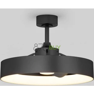 Austin 23 in. LED modern black ceiling fan - with remote