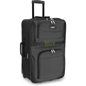 Travel Select Amsterdam Expandable Rolling Upright Luggage, Gray