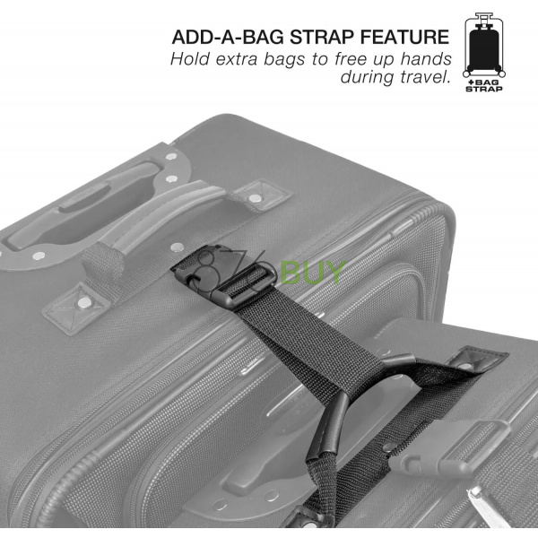 Travel Select Amsterdam Expandable Rolling Upright Luggage, Gray - Image 5