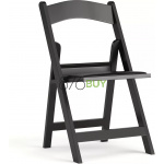 Flash Furniture Hercules™ Series Folding Chair - Black Resin