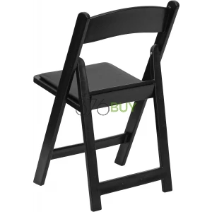 Flash Furniture Hercules Series Capacity Resin Folding Chair [Set of 4] Color: Black