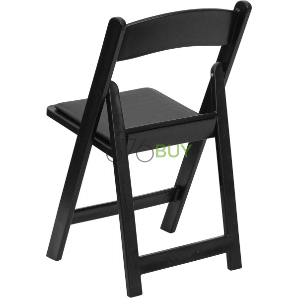 Flash Furniture Hercules™ Series Folding Chair - Black Resin - Image 6